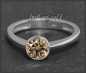 Preview: Brillant Ring 585 Gold, 0,84ct, champagner, Si1